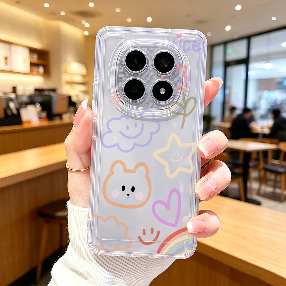 Xiaomi Poco X6 - Art Cloud Smile Handyhülle für Xiaomi