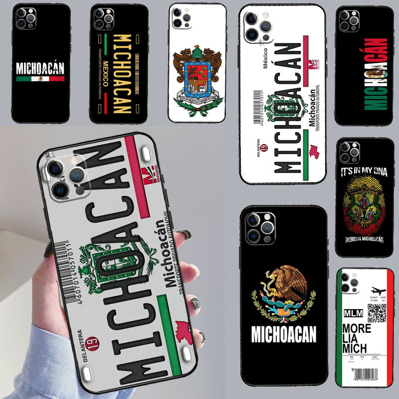 Realme C67 - Michoacan-Kennzeichen-Stickerei-Hülle für Realme 16 11 10