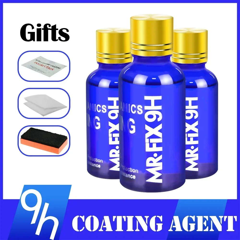 3-teiliges 9H Auto-Flüssigkera – Nano Liquid Coating Bewertung und Preis