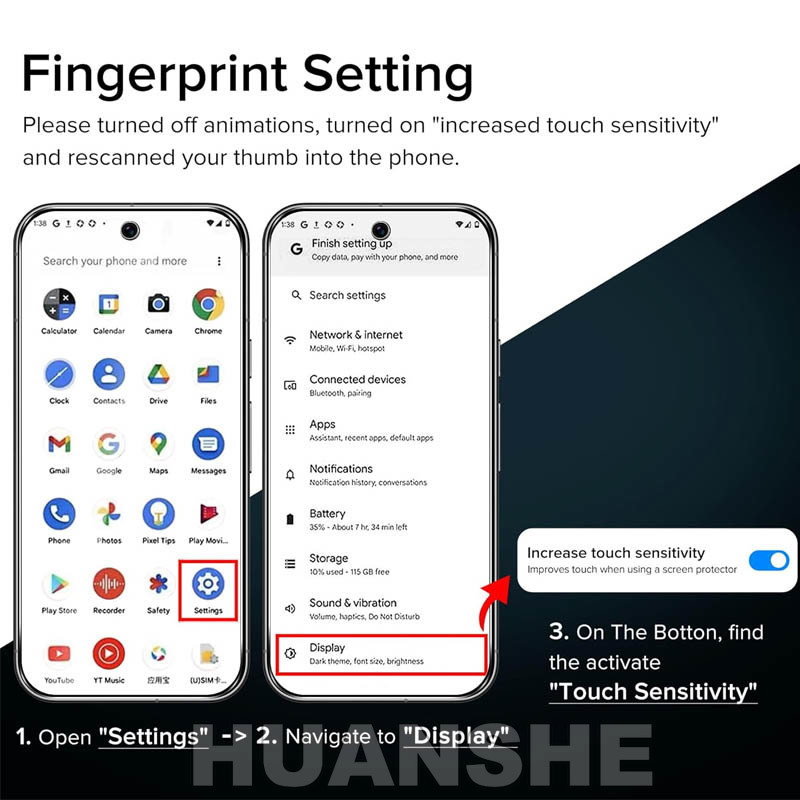 Fingerabdruck-Entsperrung Panz – Google Pixel 9 Bewertung und Preis