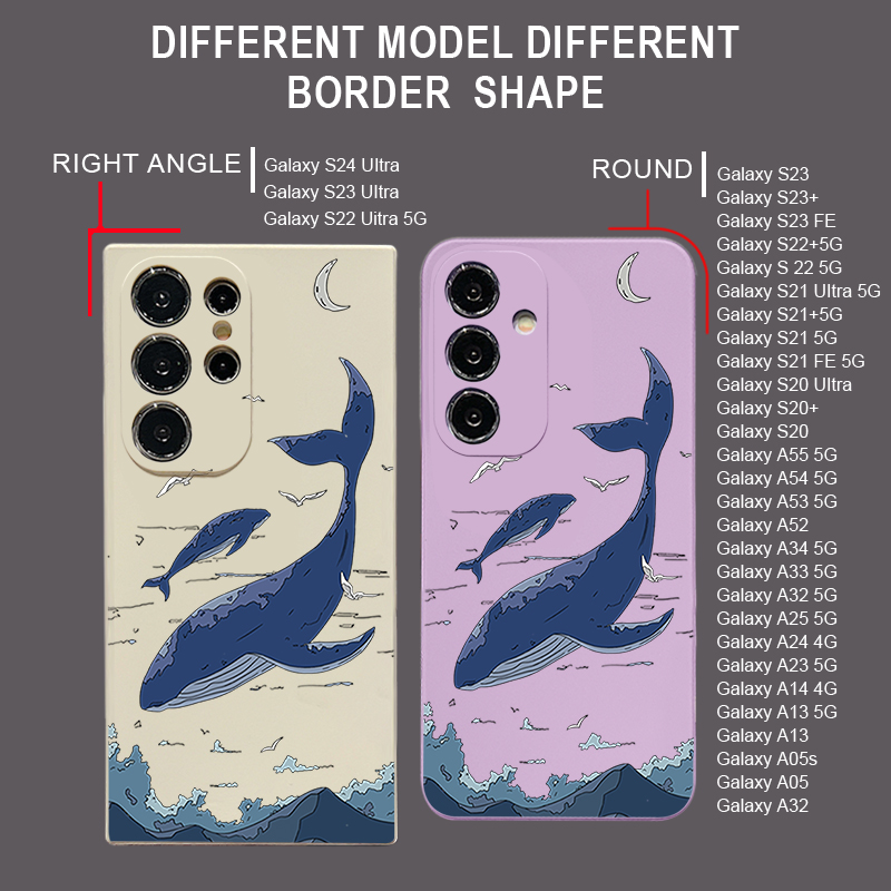 Whales Handyhülle für Samsung  – Samsung Galaxy A55 Bewertung und Preis