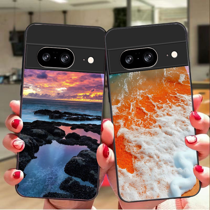 Küsten-Sonnenuntergangslandsch – Google Pixel 9 Pro Bewertung und Preis