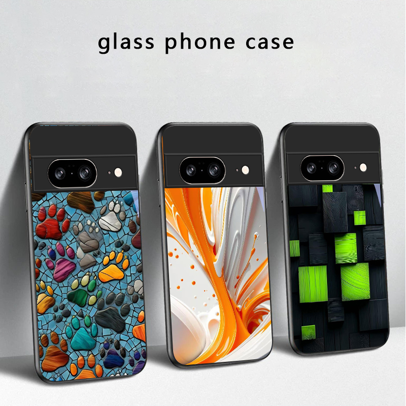 Handyhülle aus schwarzem Glas  – Google Pixel 9 Pro Bewertung und Preis